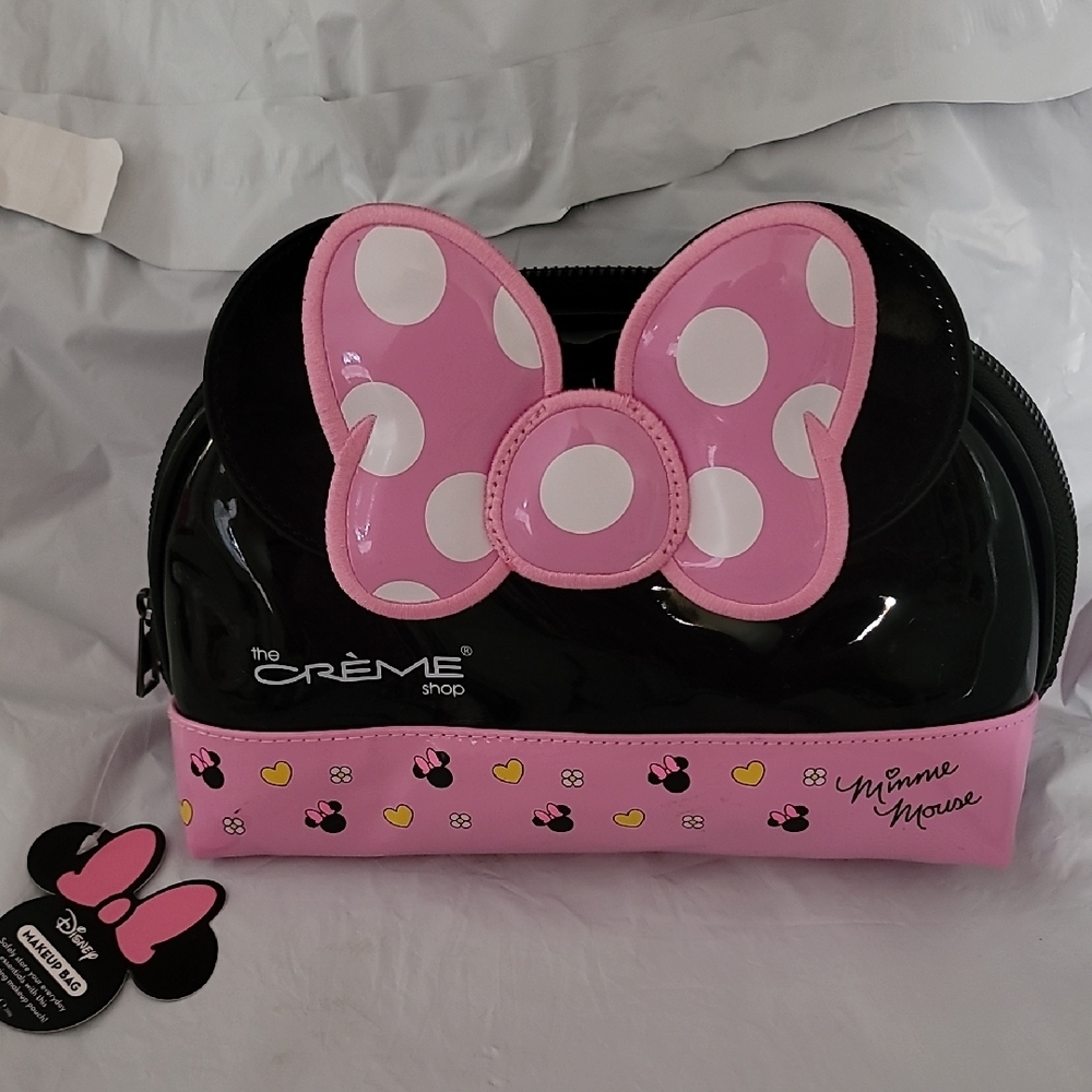 Minnie Mouse Creme Shop Cosmetic Bag